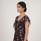Floral U-Neck Dress