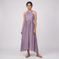 Halter Neck Flared Dress