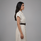 Solid Flare Fit Dress