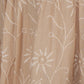 Cotton Embroidered Flared Dress