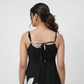 Printed A-Line Flared Dress