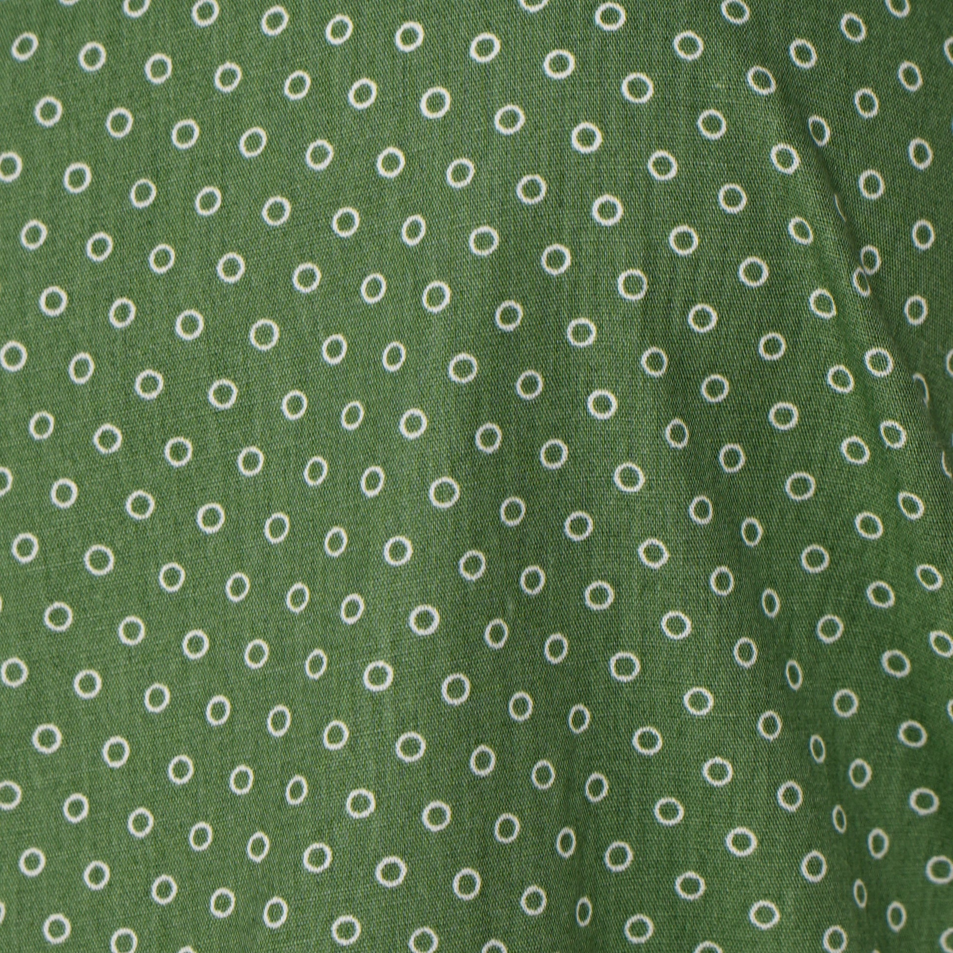 Cotton Printed Flared Dress