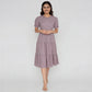 Structured Flared Dress