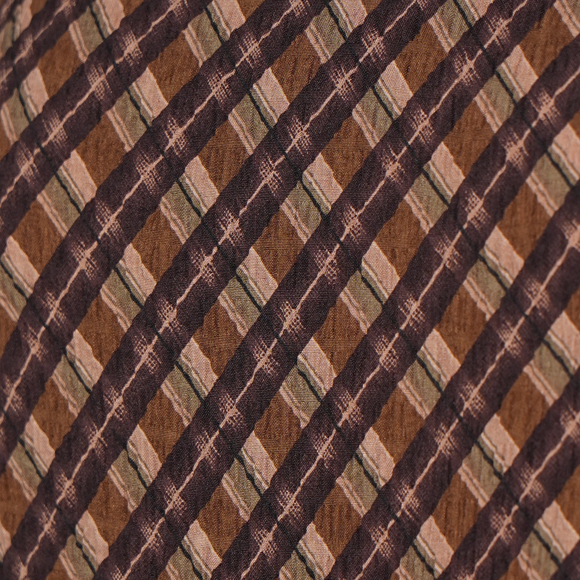 Checkered Flared Dress
