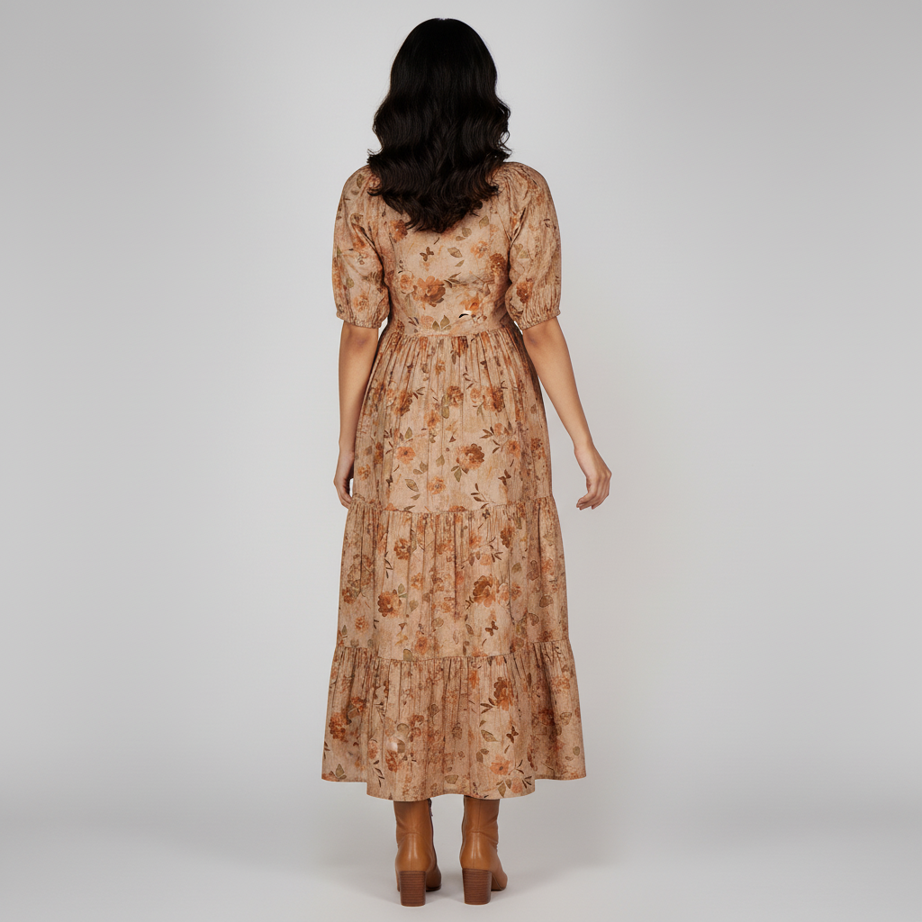 Woven Printed Dress