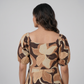 Printed Flared Dress