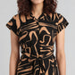 Printed Juliette Flared Dress