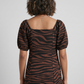 Printed Flared Dress
