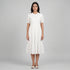 Cotton Schiffli Flared Dress
