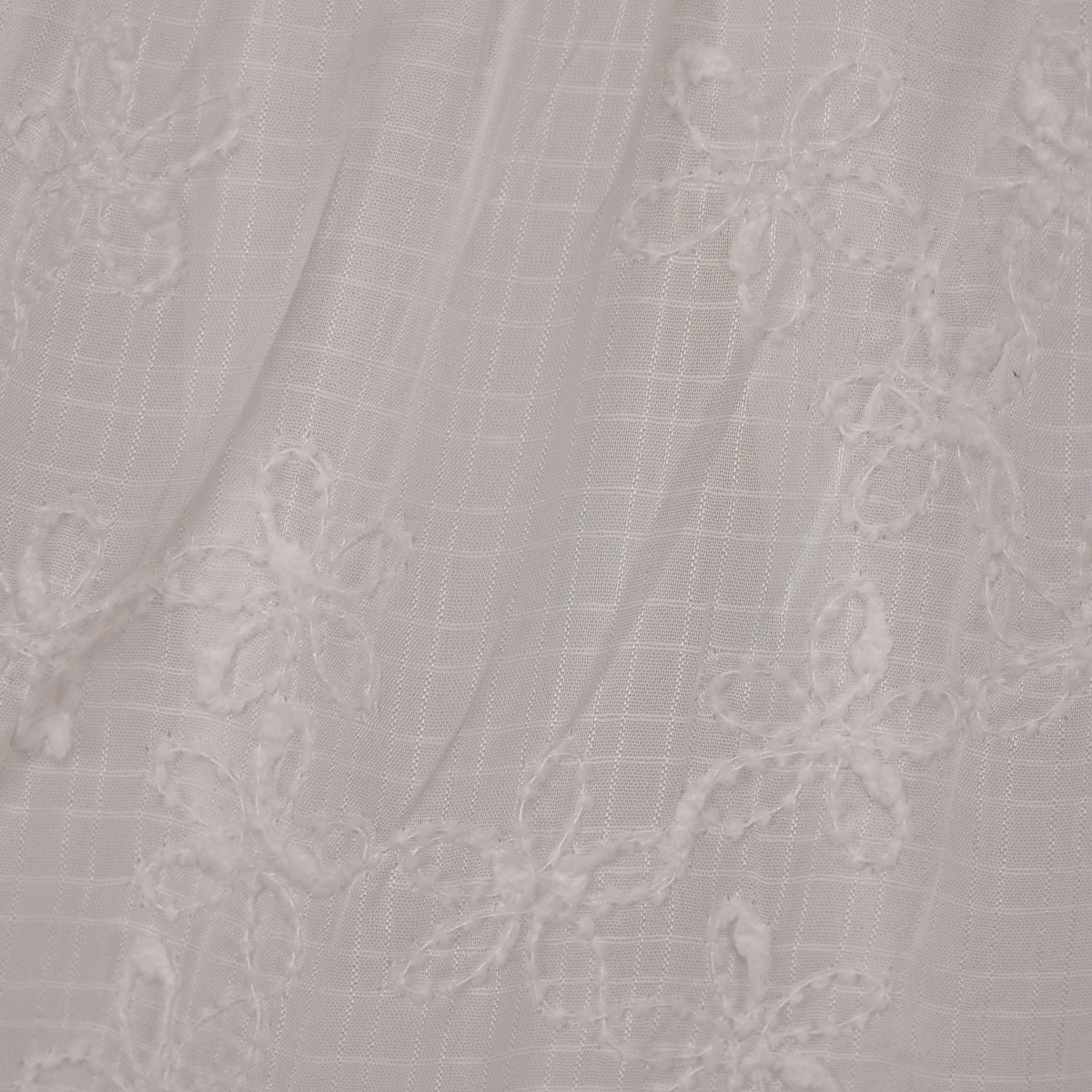 Embroidered Shoulder Straps Sleeve Flared Dress