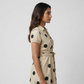 Polka Dot Flare Fit Dress