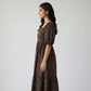 Embroidered Flared Dress