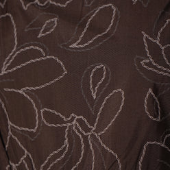 Embroidered Flared Dress