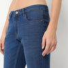 Boot Cut Solid Ankle Length Low Rise Jeans
