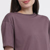 Air Dry Relaxed Fit Solid T-Shirt