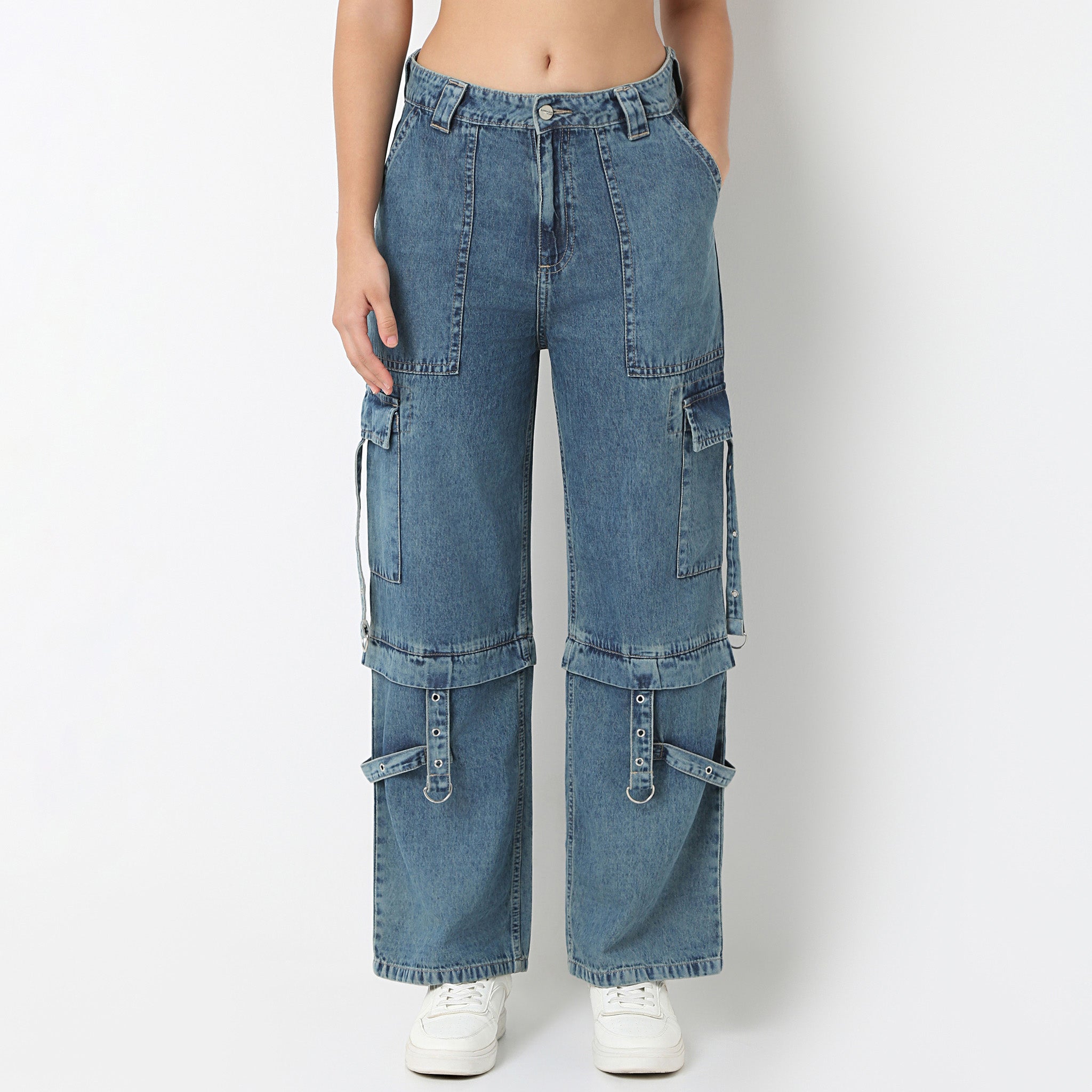 Multi Pocket Tinted Street Cargos