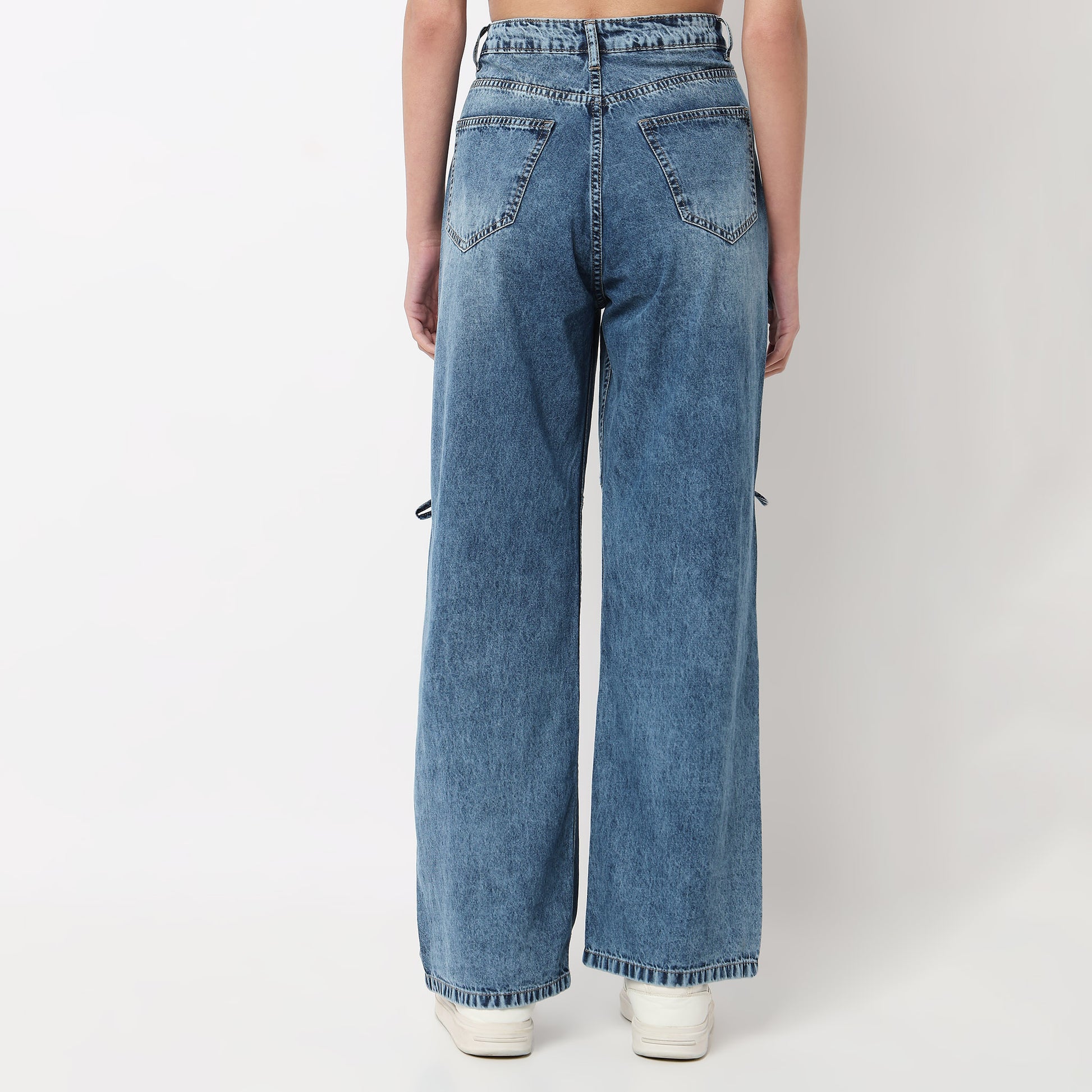 Street Look Straight Jeans 