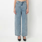 Straight Fit Mirror Stud Denim