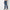 High Rise Bootcut Round Slit Bottom Denim