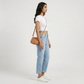 Relaxed Fit Clean Look High Rise Jeans 