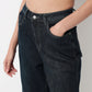 Baisc 5 Pocket Cropped Jeans With Relaxed Fit