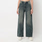 Low Waist Straight Fit Denim With Tinted Look