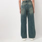 Low Waist Straight Fit Denim With Tinted Look