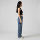 Street Look High Rise Cargo Jeans