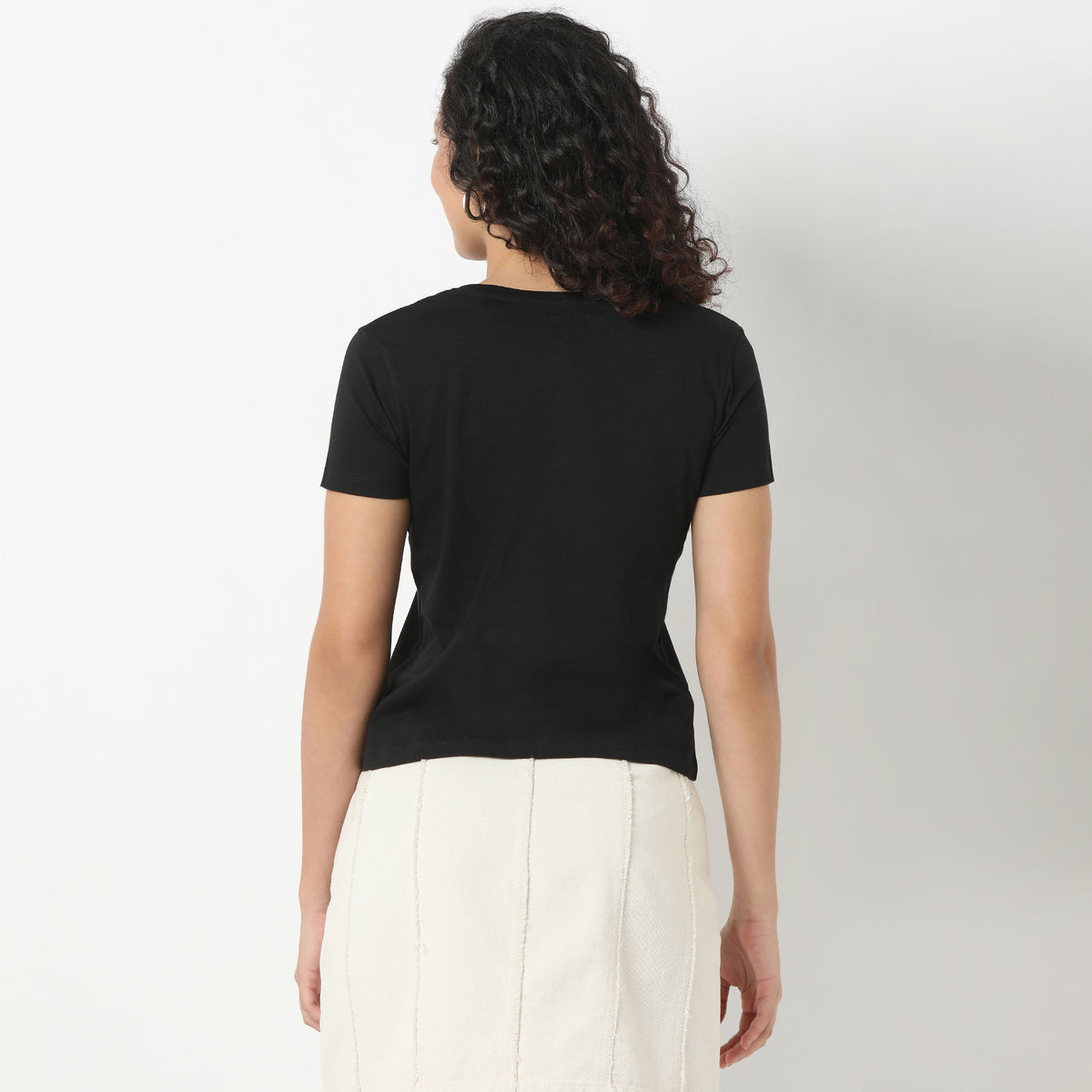 Round Neck Graphic T-Shirt