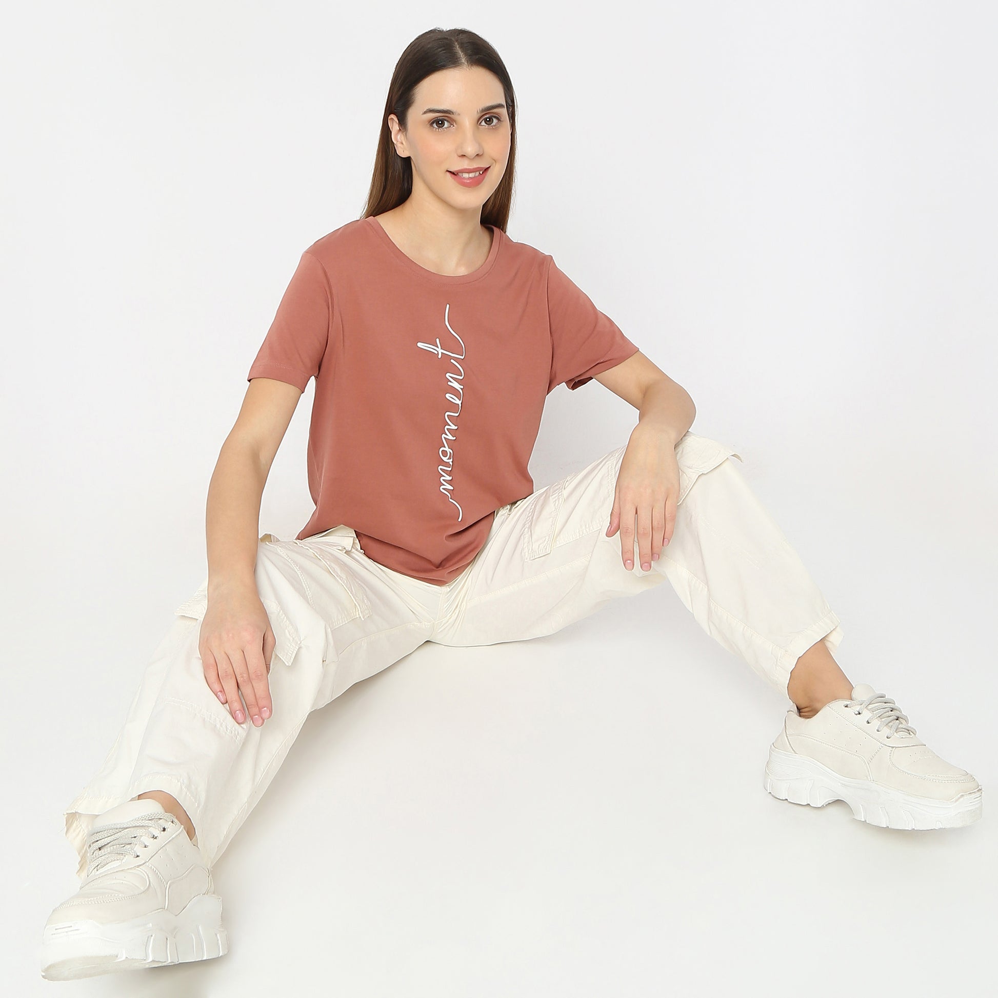 Graphic Moment Print T-Shirt