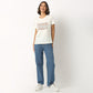 Graphic Cotton Fabric T-Shirt