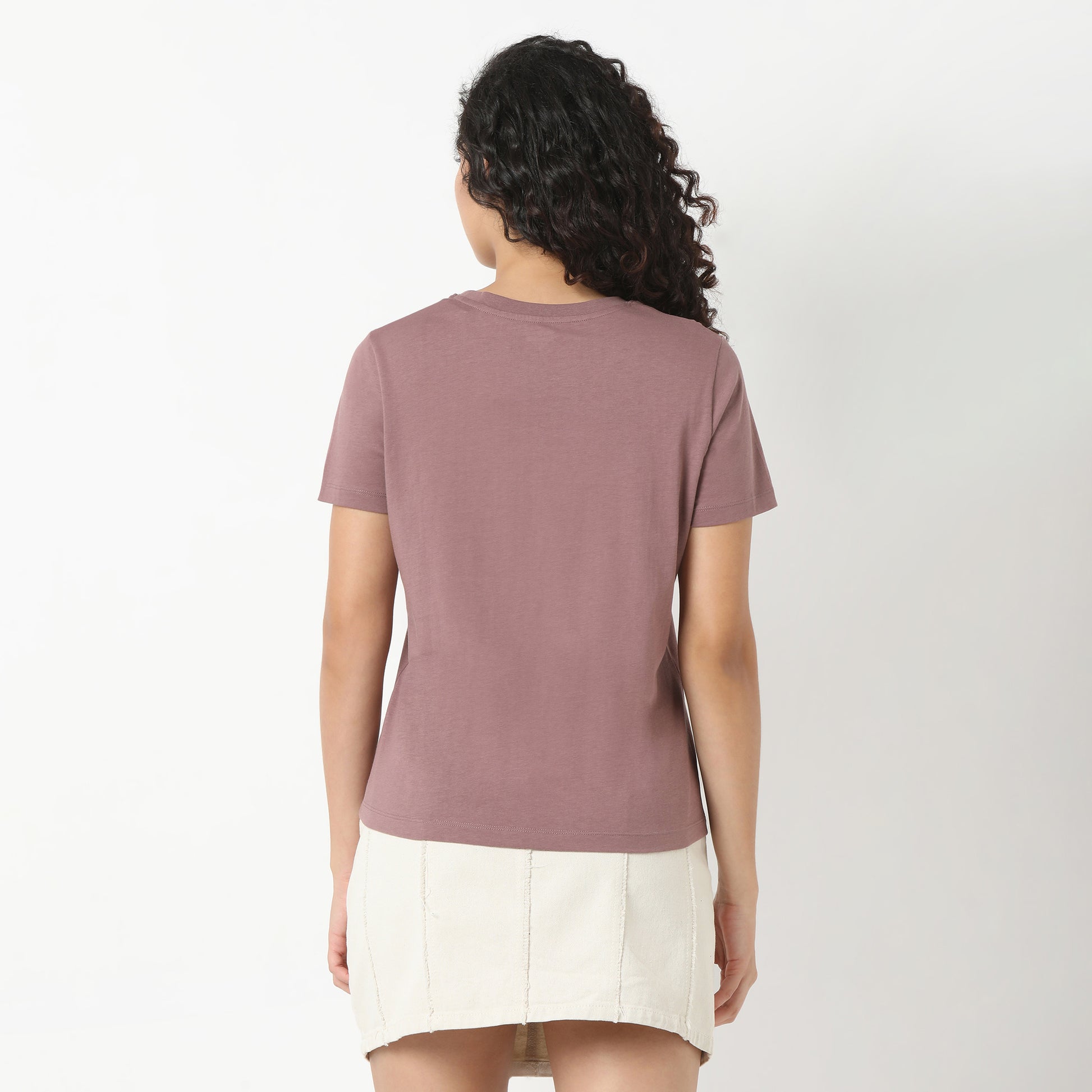 Round Neck Graphic T-Shirt