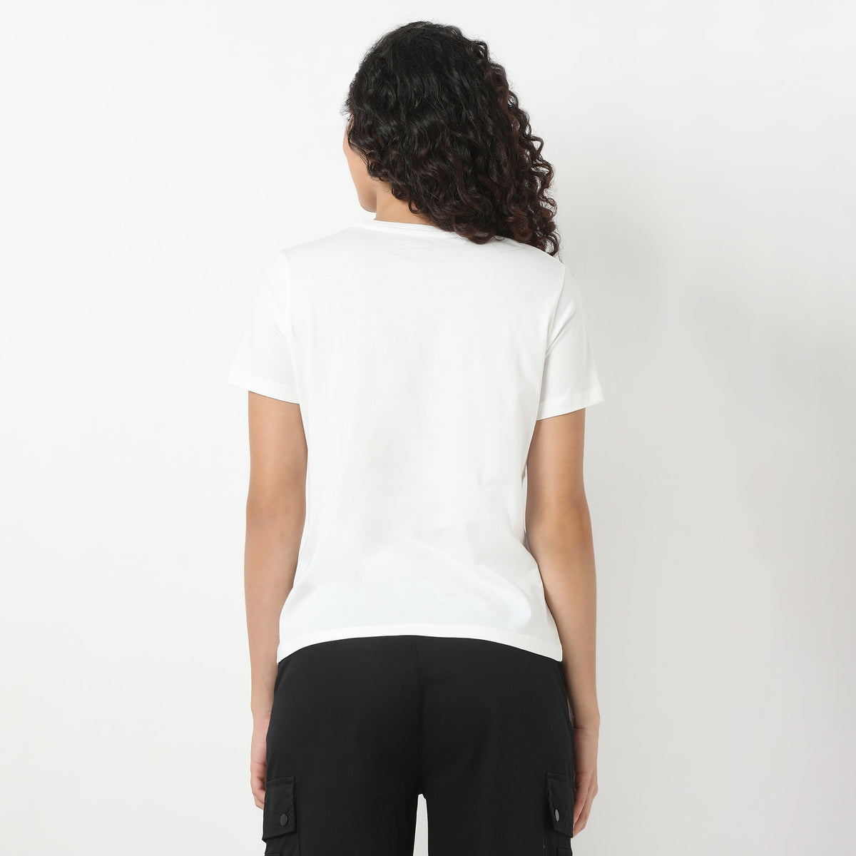 Round Neck Graphic T-Shirt