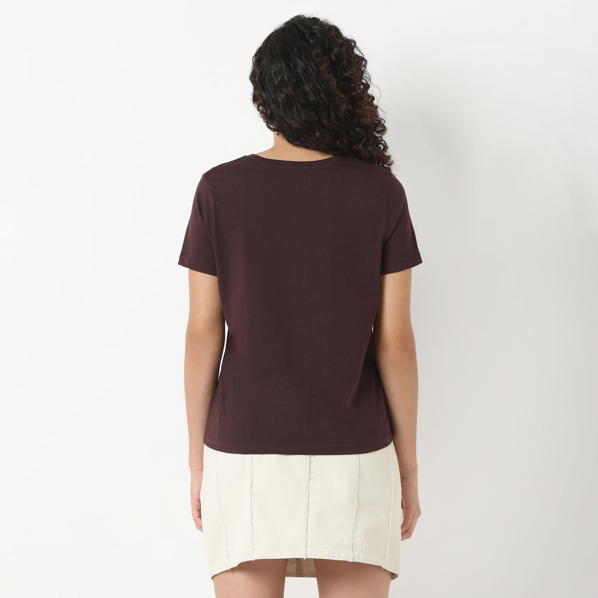 Round Neck Graphic T-Shirt