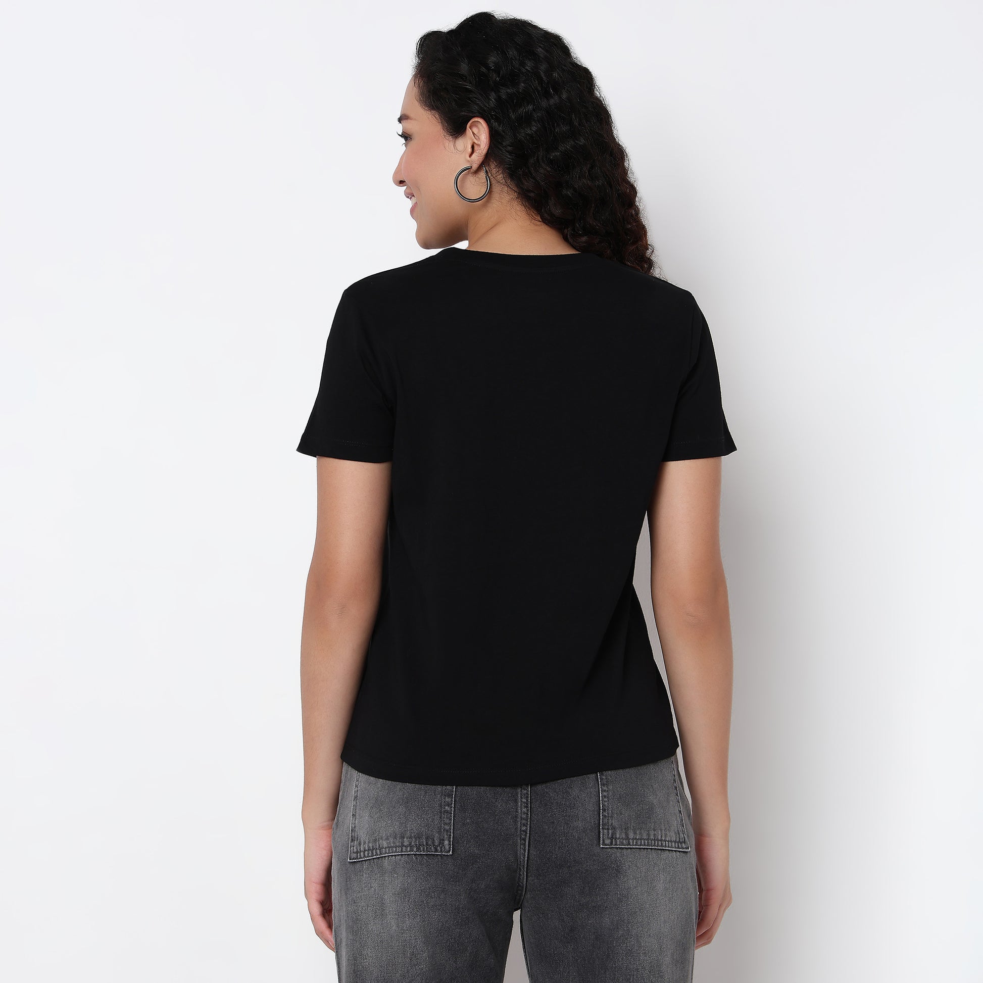 Knitted Graphic T-Shirt