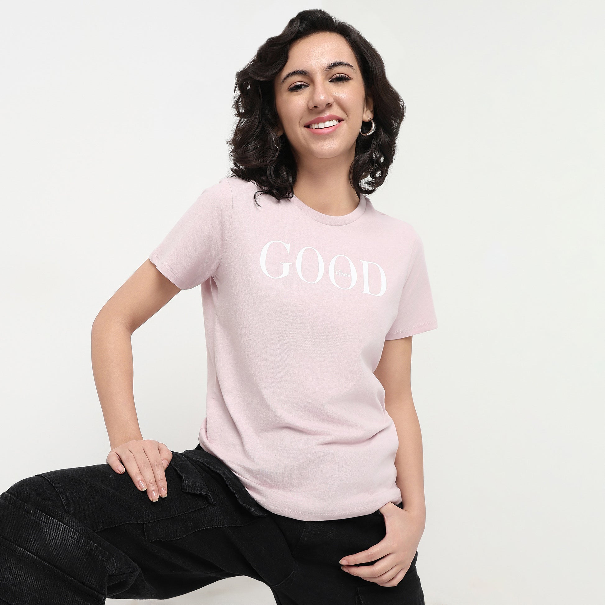 Order Now Women Graphic Crew Neck Regular Fit Casual Wear Tshirt by Style Union