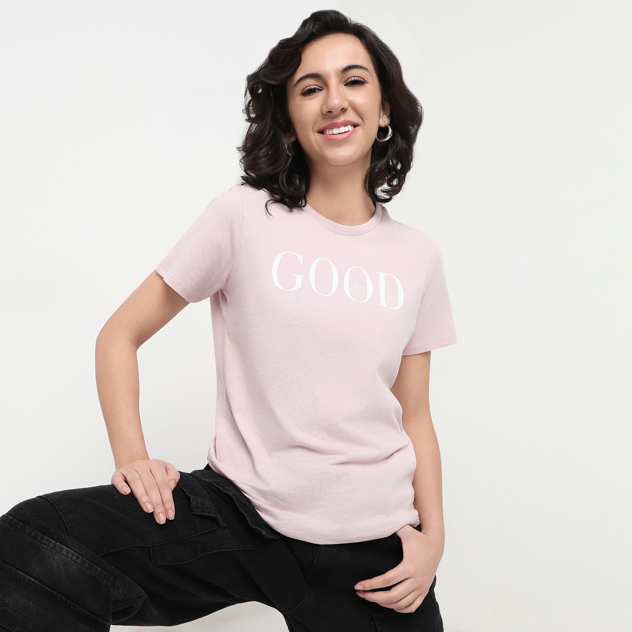 Order Now Women Graphic Crew Neck Regular Fit Casual Wear Tshirt by Style Union