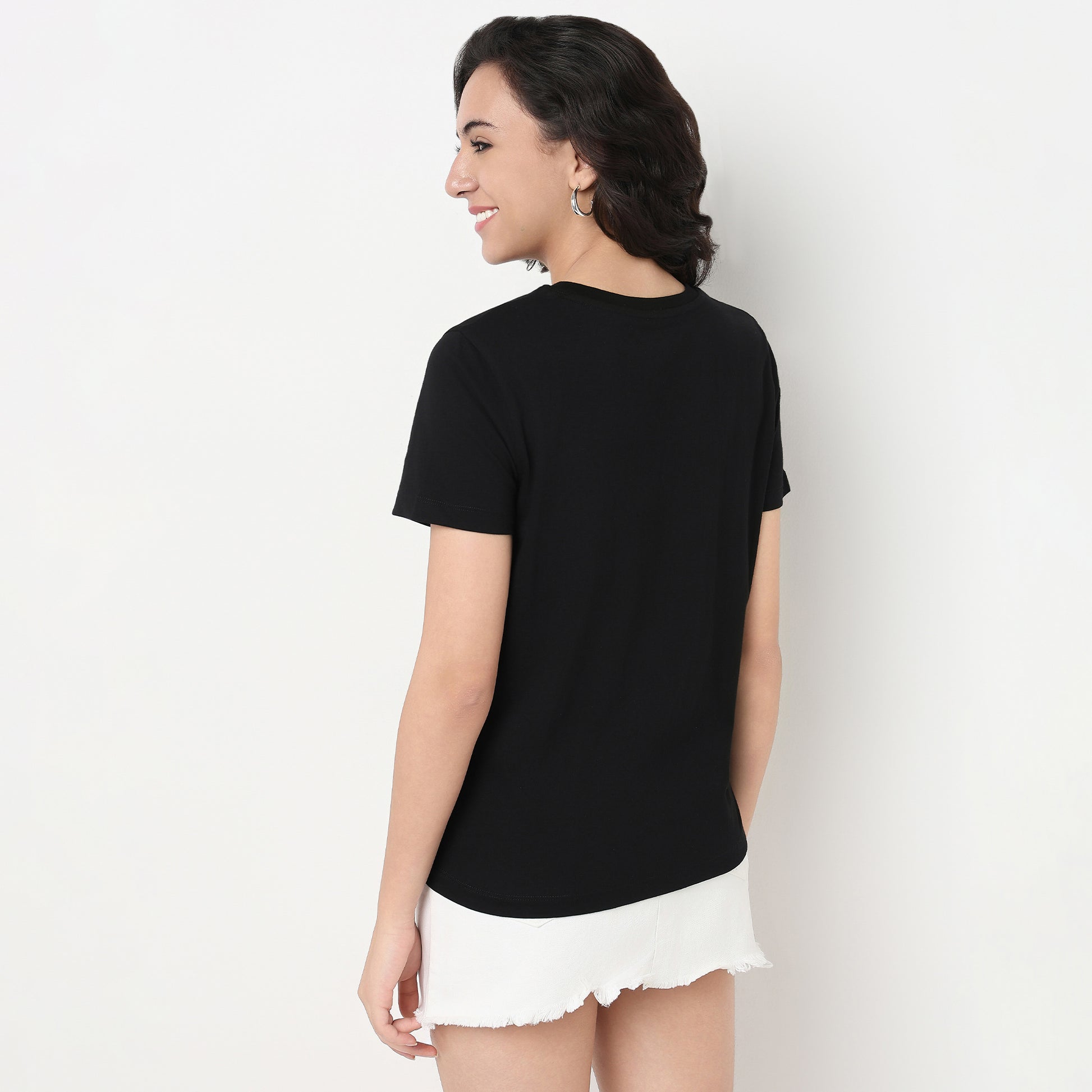 Order Now Women Graphic Crew Neck Regular Fit Casual Wear Tshirt by Style Union