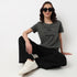 Cotton Crew Neck Graphitee