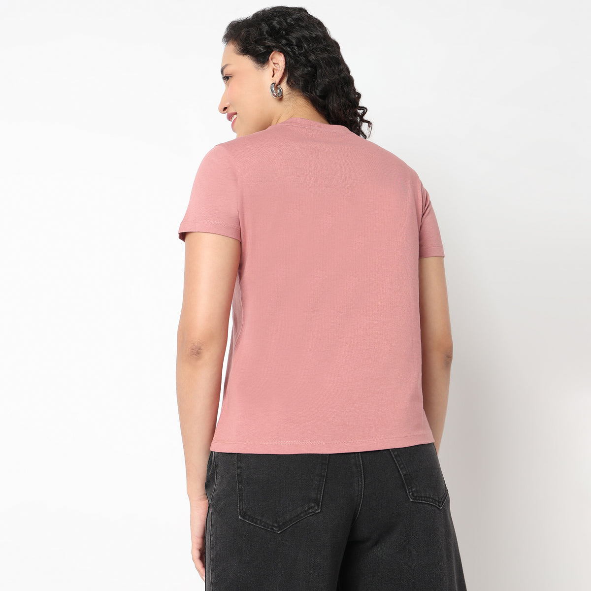 Round Neck Graphic Tees