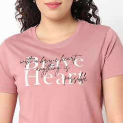 Round Neck Graphic Tees