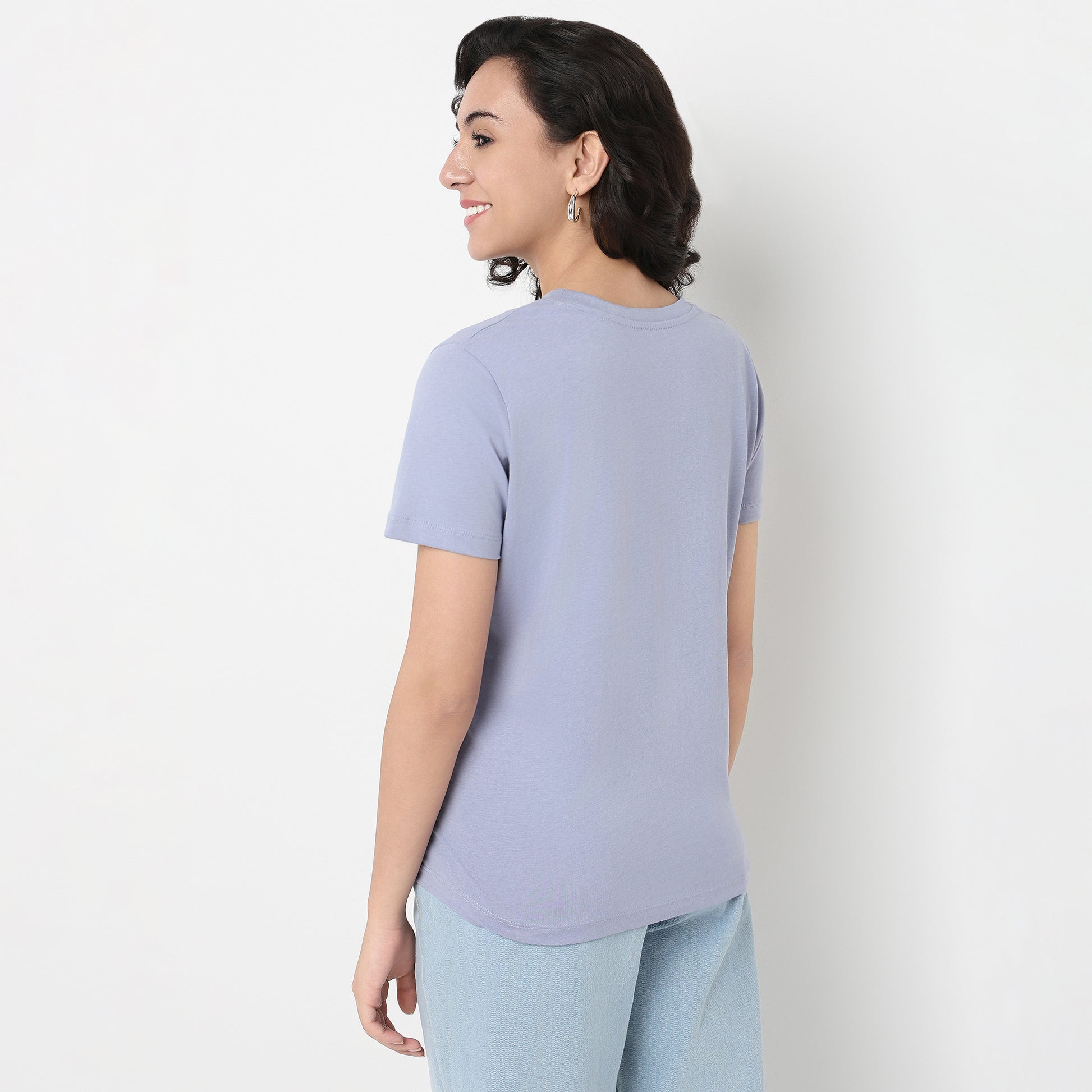 Order Now Women Graphic Crew Neck Regular Fit Casual Wear Tshirt by Style Union