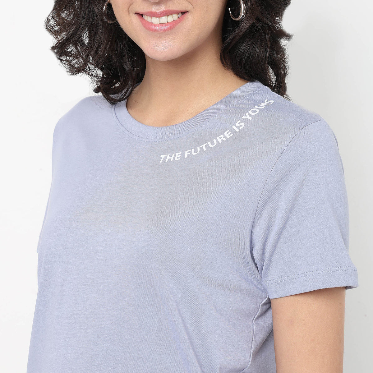 Order Now Women Graphic Crew Neck Regular Fit Casual Wear Tshirt by Style Union