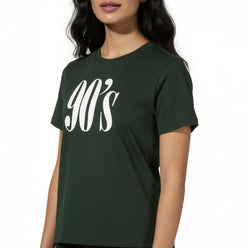 Cotton Graphic Crew Neck T-Shirt