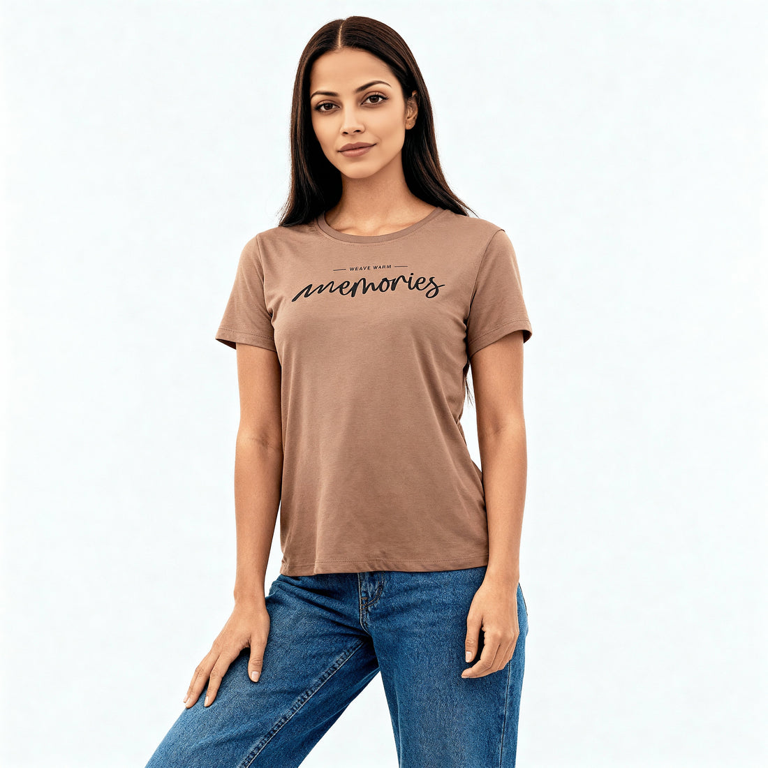 Round Neck Graphic Tees