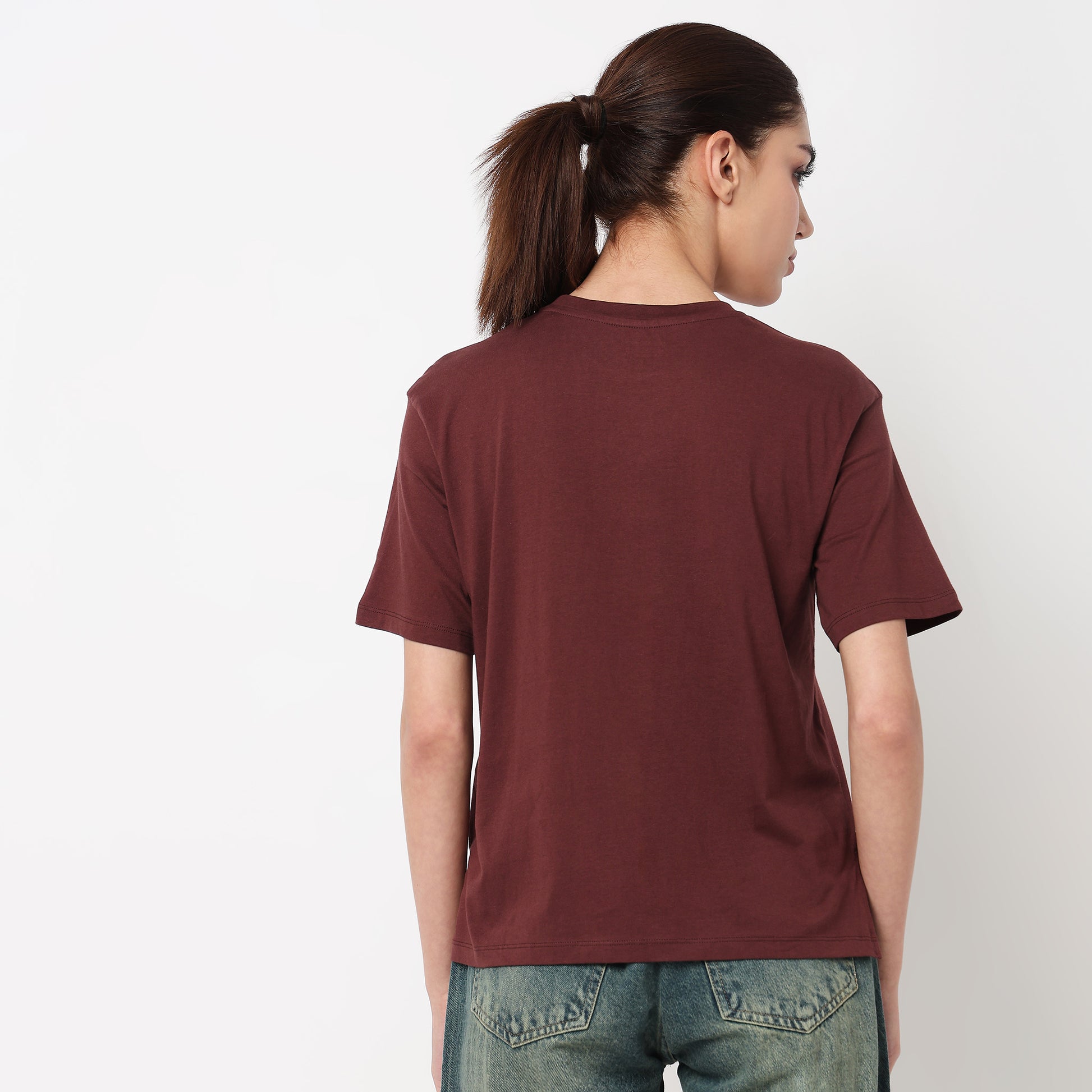 Cotton Crew Neck Graphitee