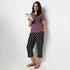 Cotton Printed Graphitee