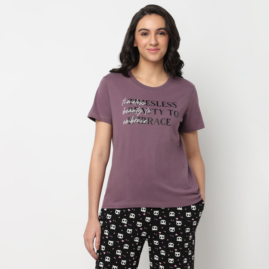 Cotton Printed Graphitee
