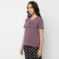 Cotton Printed Graphitee