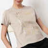 Cotton Crew Neck Graphitee